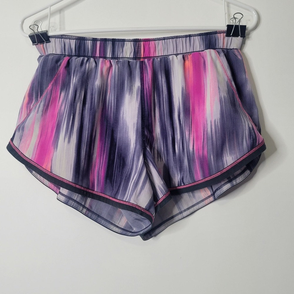 Lululemon Women Size 4 Underlined Multicolor Shorts Missing Drawstrings